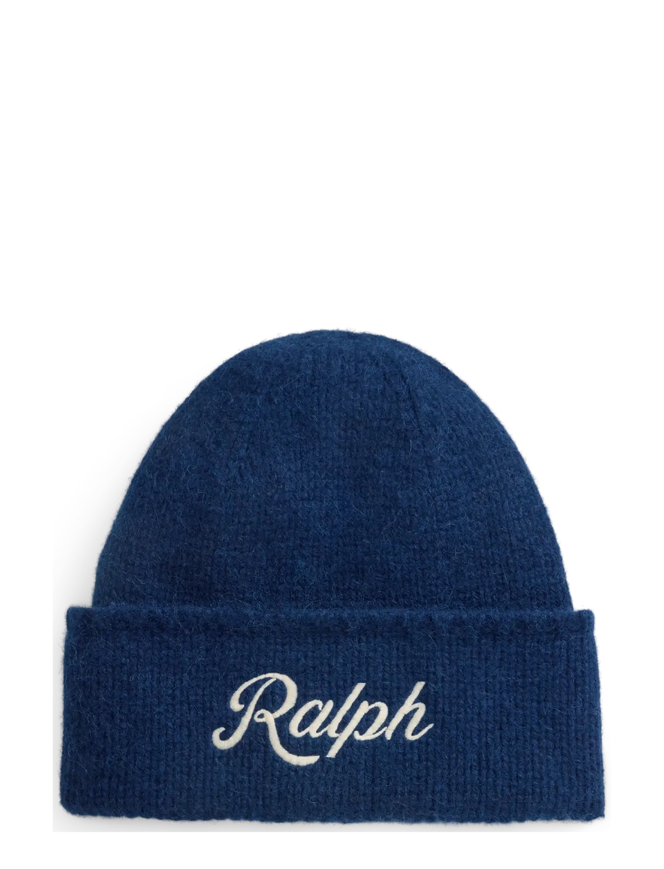 Polo Ralph Lauren The Ralph Logo Wool-Alpaca Beanie - Czapki i Kapelusze - NEWPORT NAVY / navy