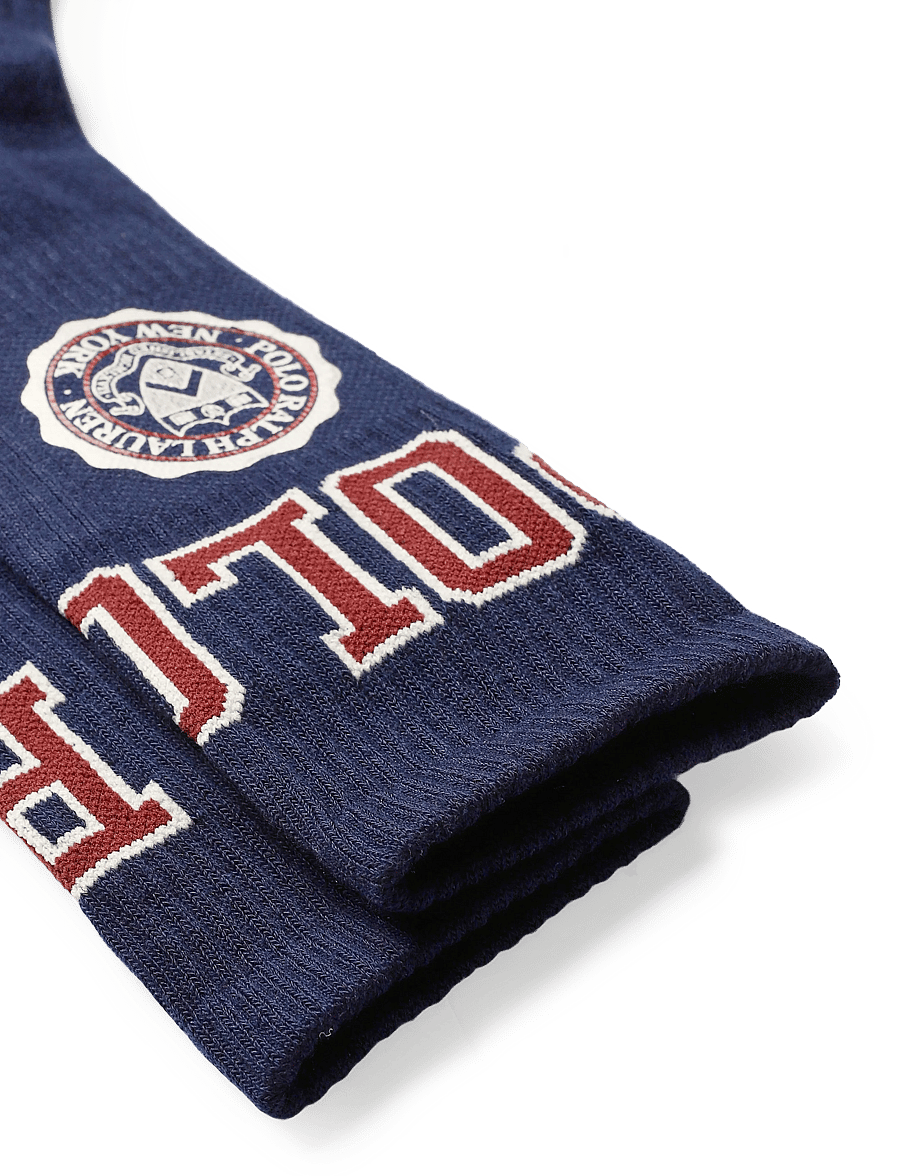 Polo Ralph Lauren - POLY REPREVE-PO CRST CRW-CRW-6PK - tennissocken - wine multi - 2