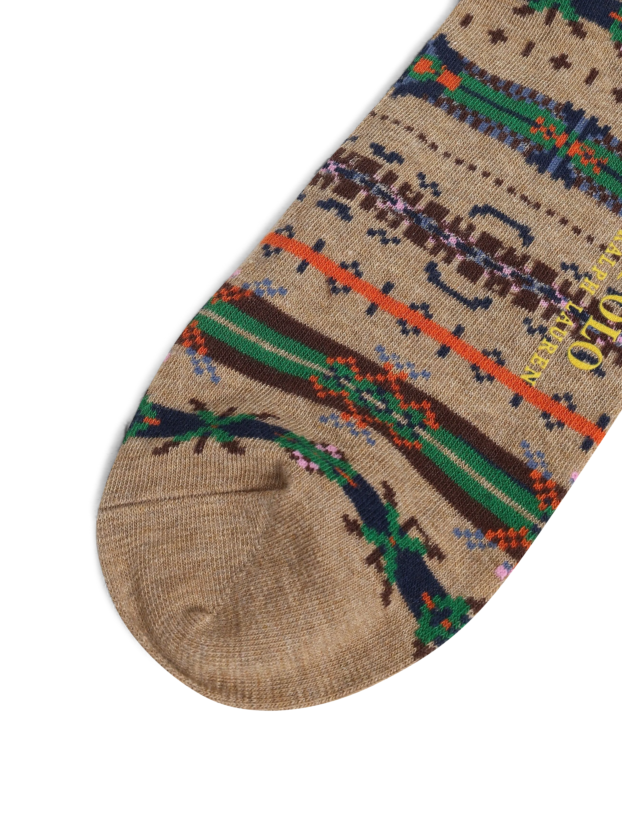 Polo Ralph Lauren - Patterned Trouser Sock 3-Pack - chaussettes crew - oatmeal multi - 2