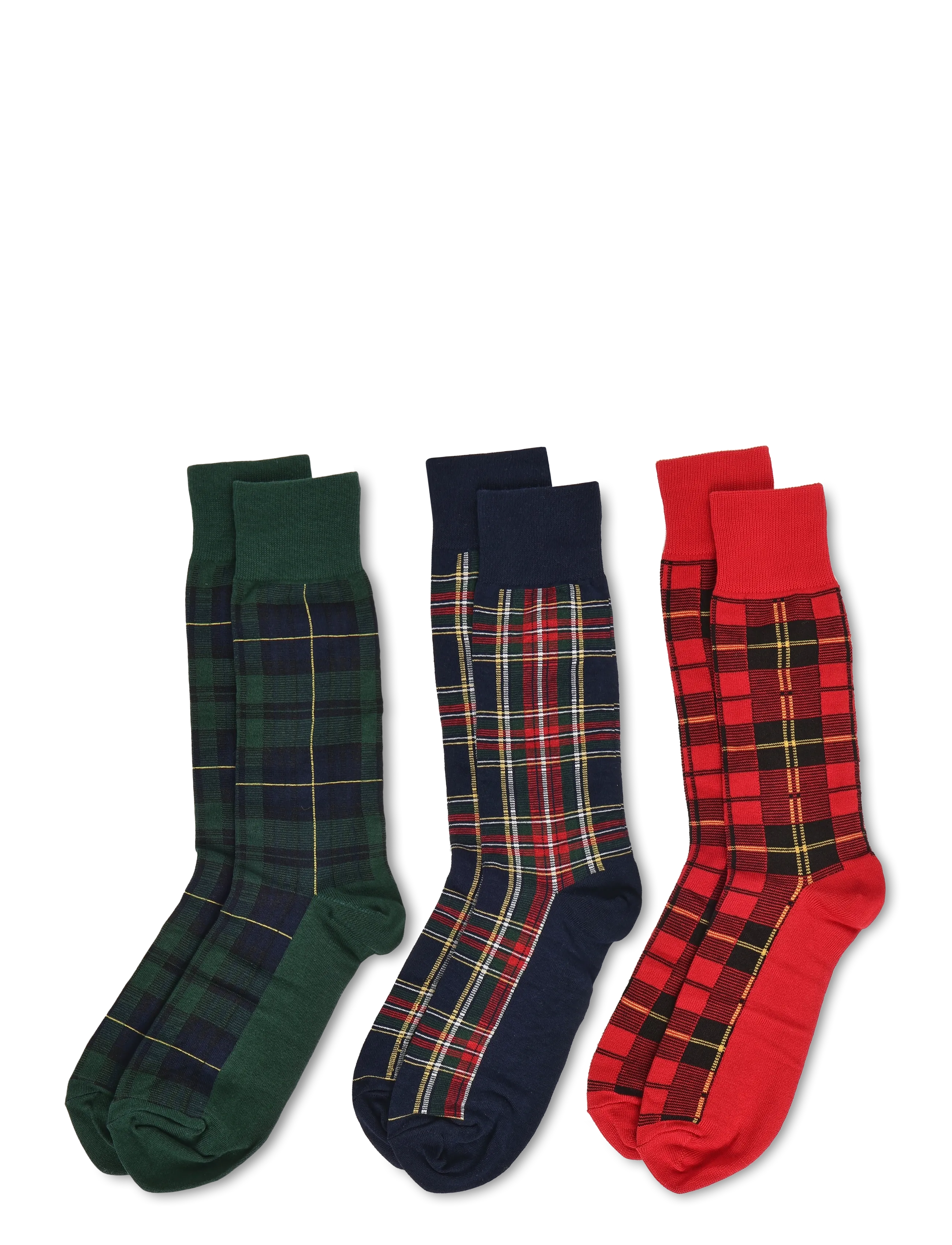 Polo Ralph Lauren - COMBED COTTON-3P CD TSEB-CRW-3PK - tennissocken - red navy multi - 1