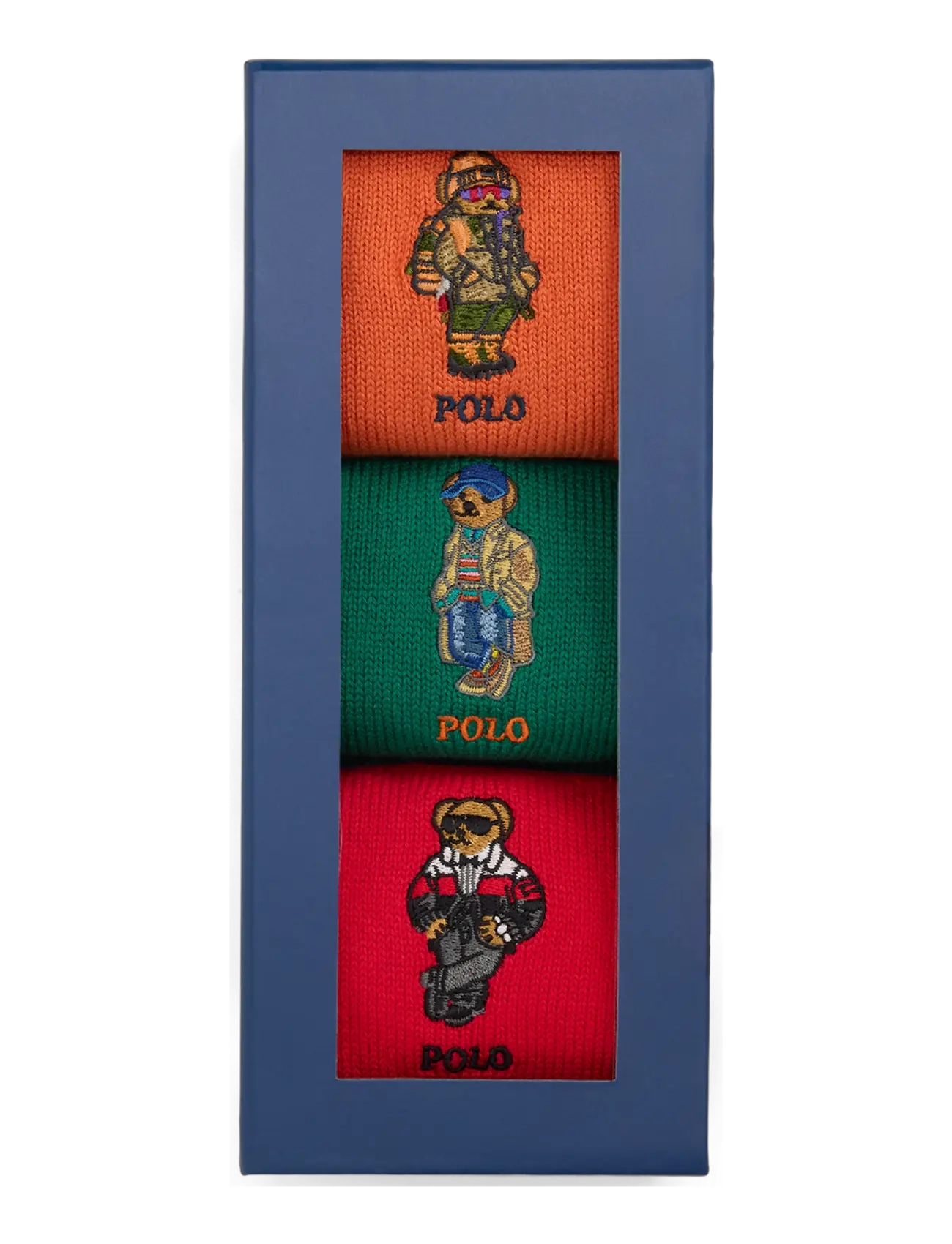 Polo Ralph Lauren - Polo Bear Crew 3-Sock Gift Set - tennissocken - multi - 1