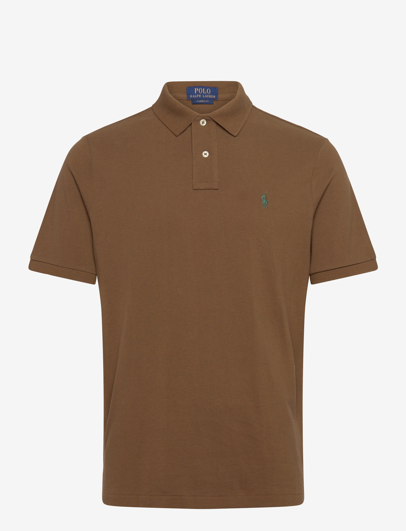 Polo Ralph Lauren - The Iconic Mesh Polo Shirt - nature brown/c554 - 0