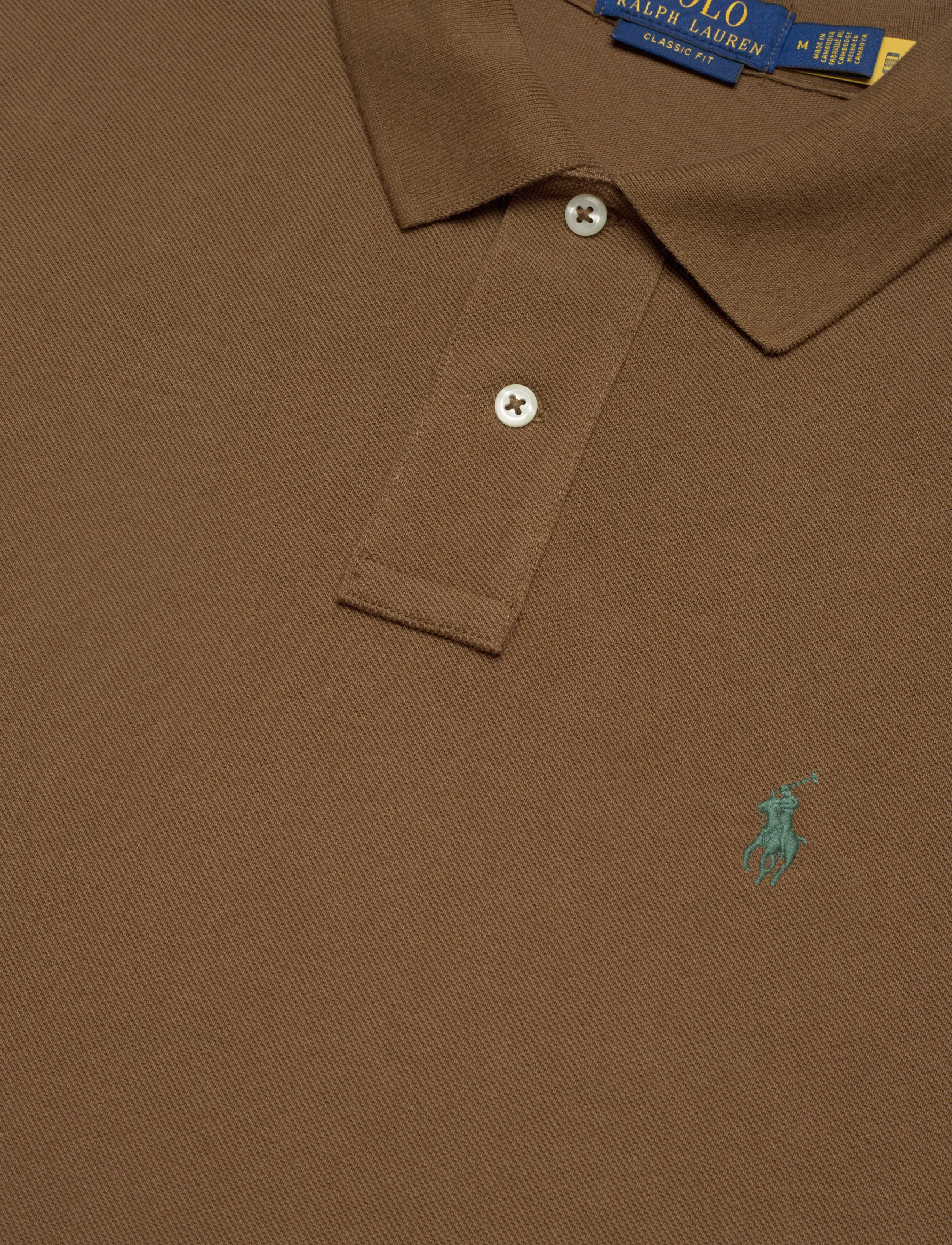Polo Ralph Lauren - The Iconic Mesh Polo Shirt - nature brown/c554 - 2