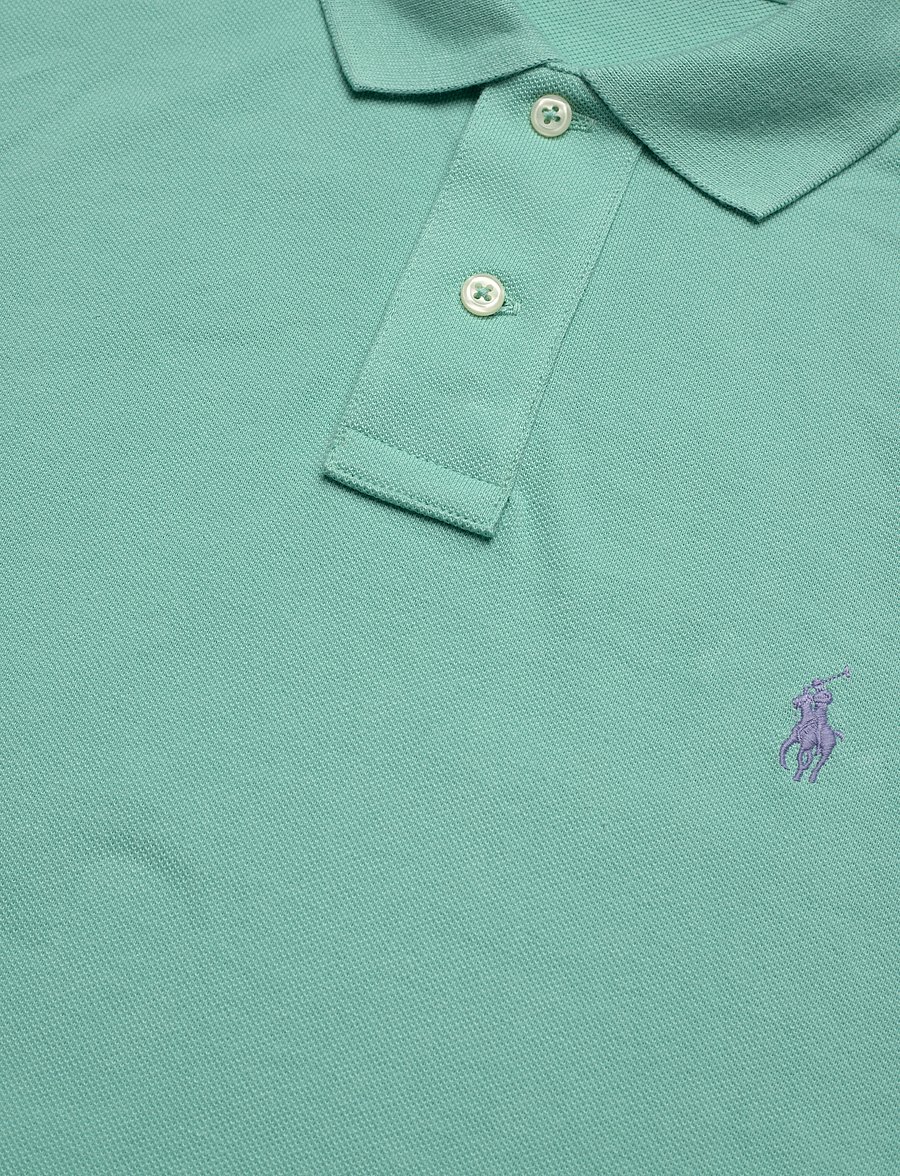 Polo Ralph Lauren - Slim Fit Mesh Polo Shirt - celadon/c7215 - 2