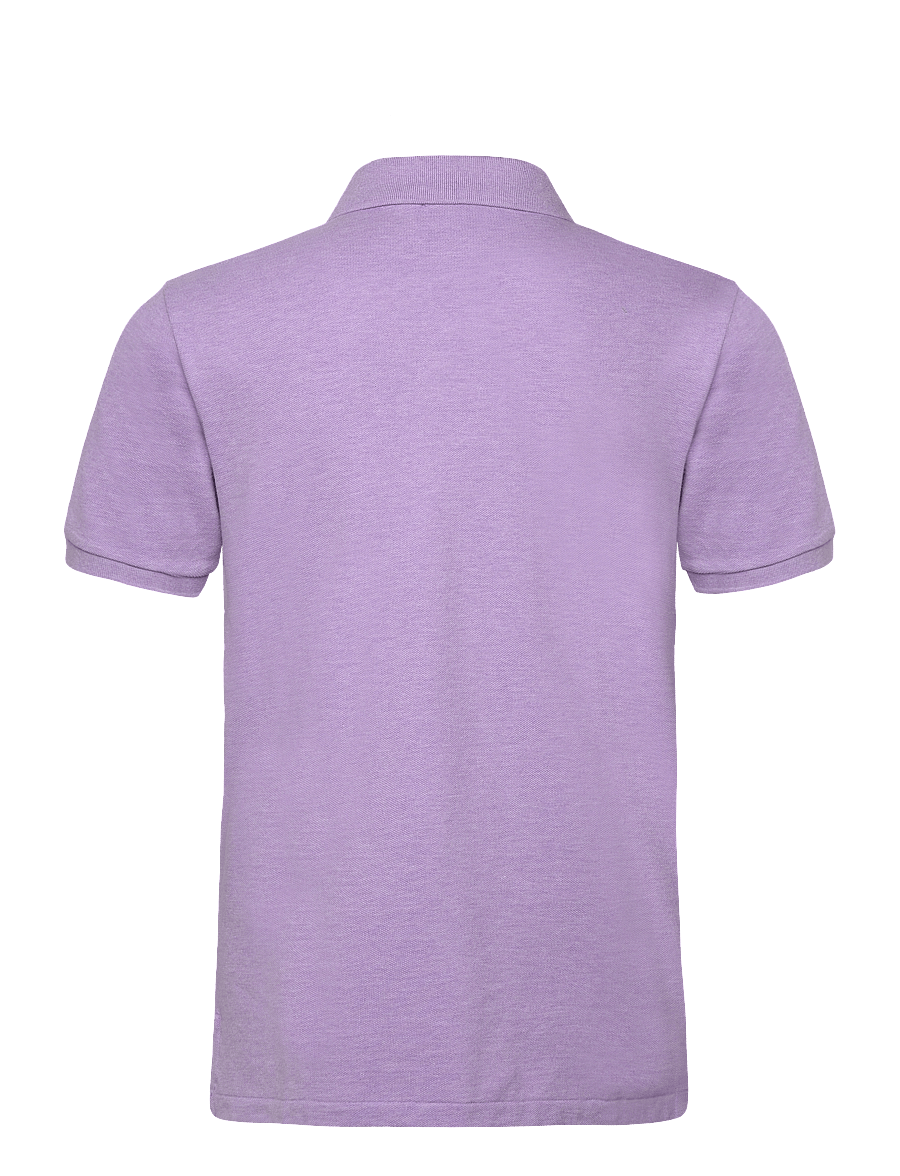 Polo Ralph Lauren - Slim Fit Mesh Polo Shirt - pastel purple hea - 1
