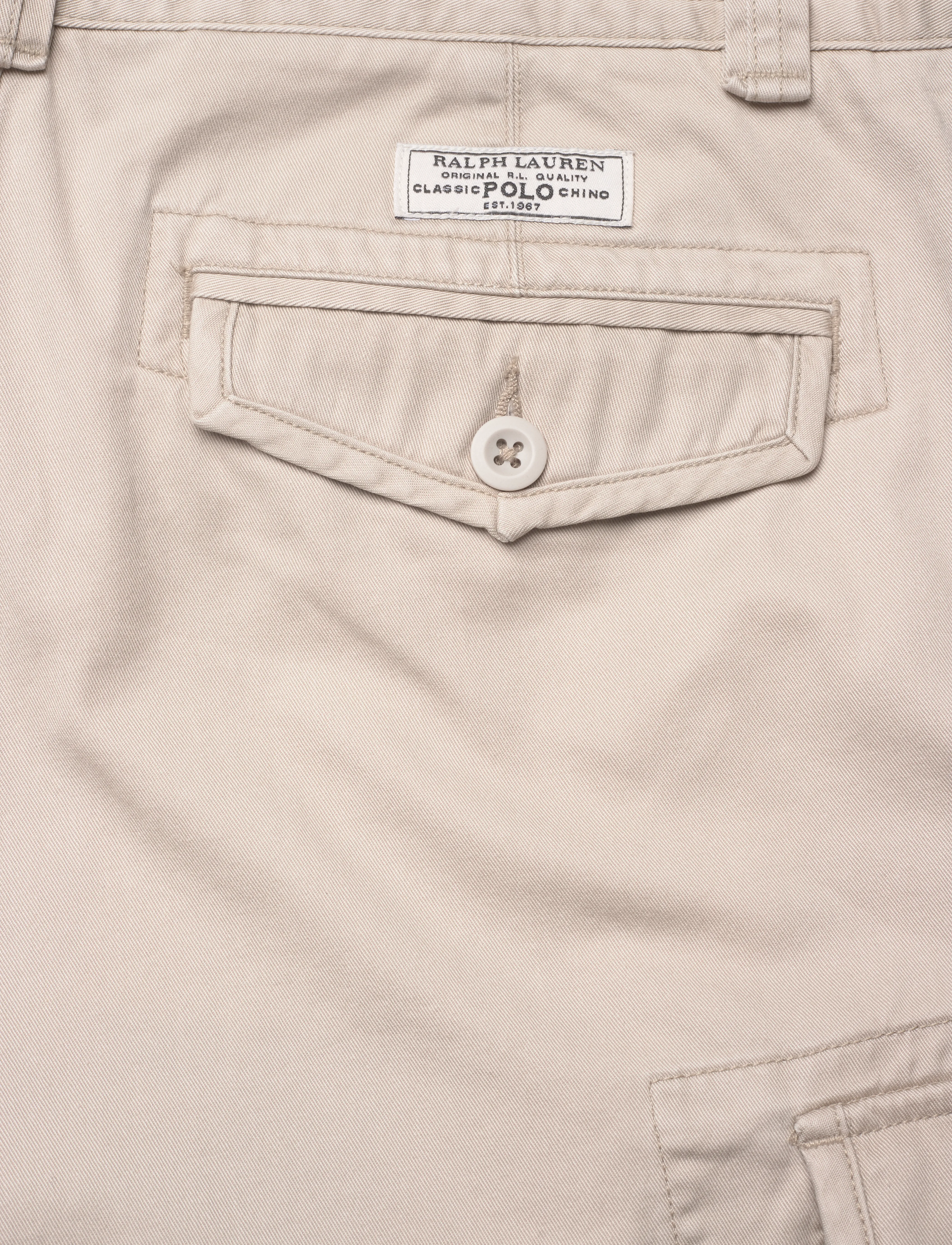 Polo Ralph Lauren - 10.5-Inch Classic Fit Twill Cargo Short - cargo shorts - classic stone - 4