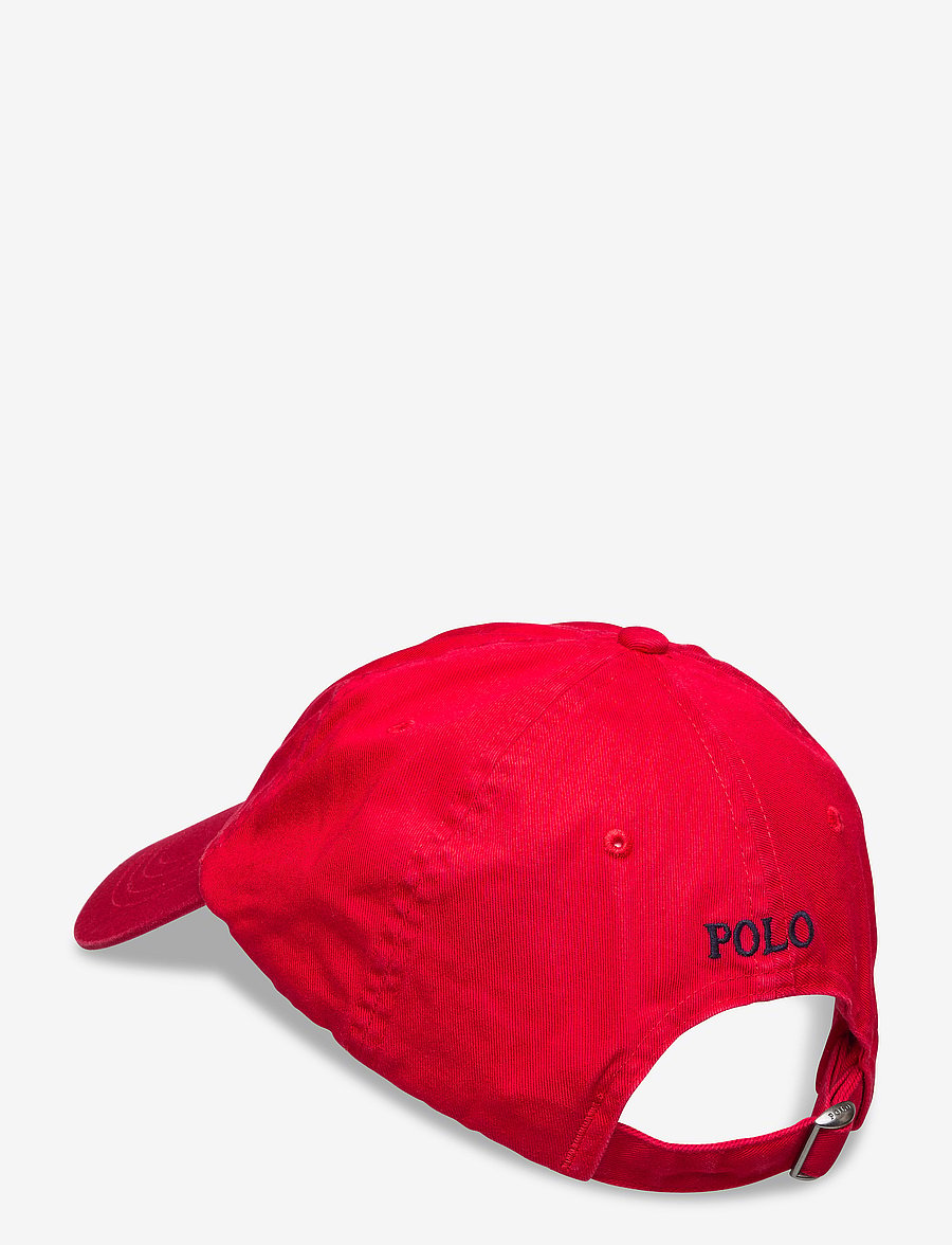 Polo Ralph Lauren - The Iconic Cotton Chino Ball Cap - rl2000 red/blue - 1