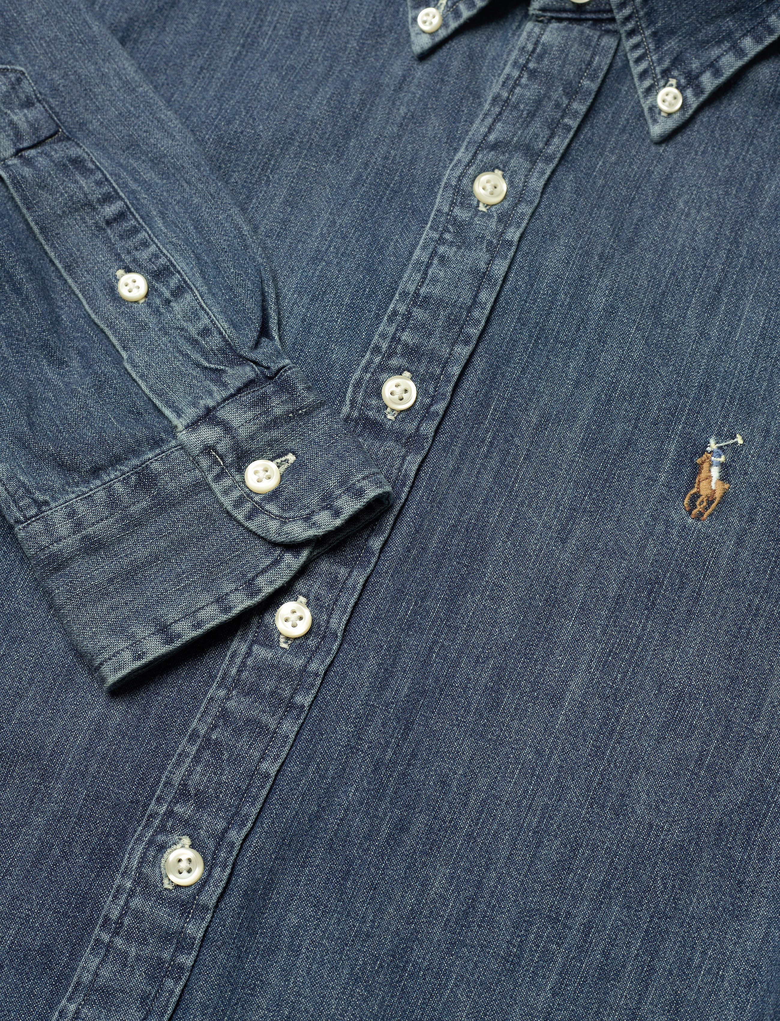 Polo Ralph Lauren - Slim Fit Oxford Shirt - jeanshemden - denim - 3