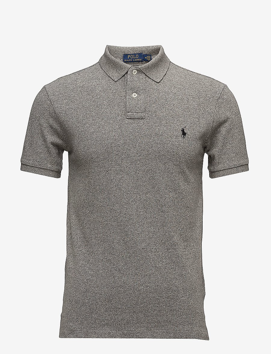 Polo Ralph Lauren - Slim Fit Mesh Polo Shirt - kurzärmelig - canterbury heathe - 1
