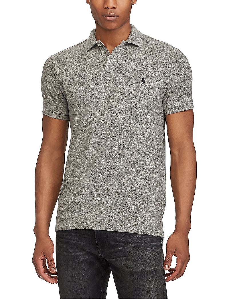 Polo Ralph Lauren - Slim Fit Mesh Polo Shirt - kurzärmelig - canterbury heathe - 0