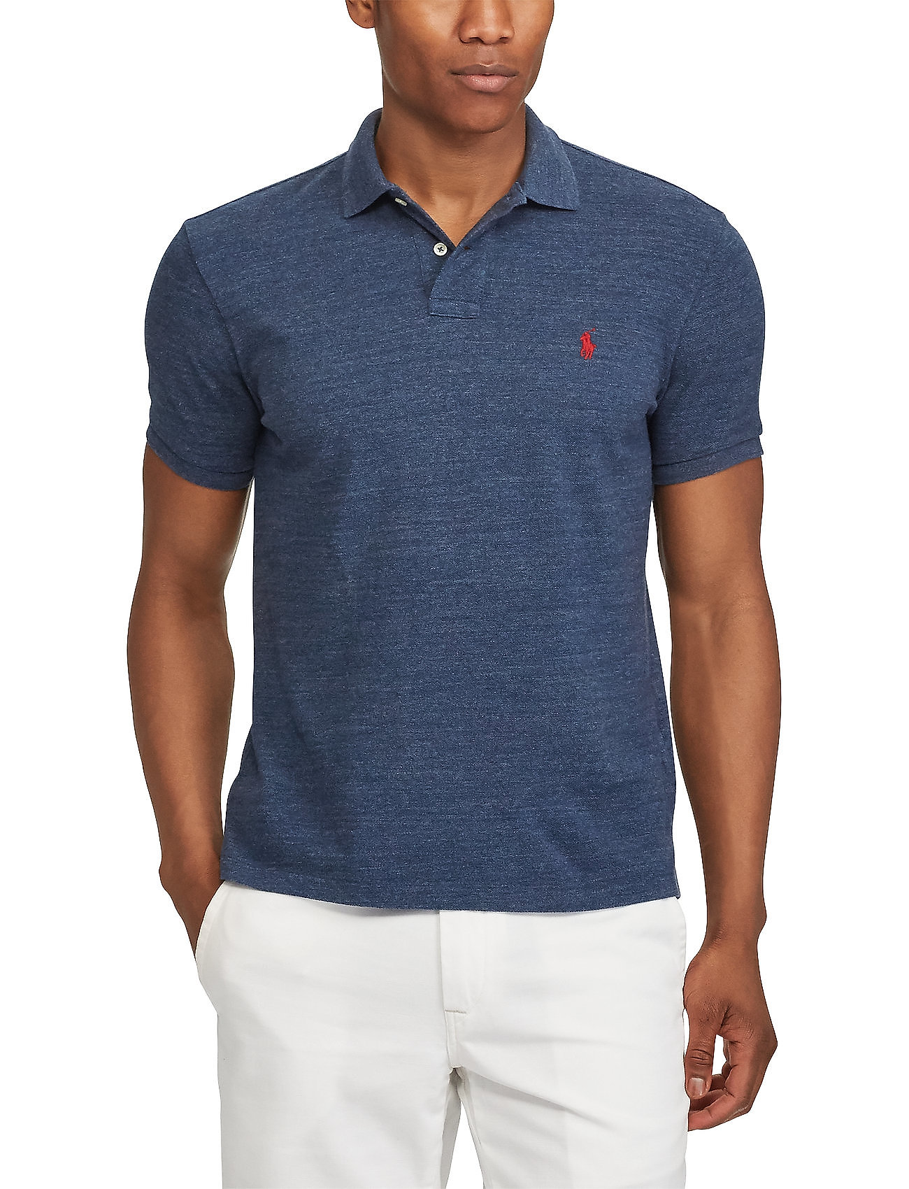 Polo Ralph Lauren - Slim Fit Mesh Polo Shirt - kortermede - classic royal hea - 0