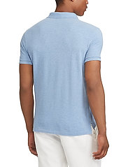 Polo Ralph Lauren - Slim Fit Mesh Polo Shirt - kurzärmelig - isle htr - 3