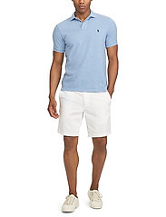 Polo Ralph Lauren - Slim Fit Mesh Polo Shirt - short-sleeved polos - isle htr - 4