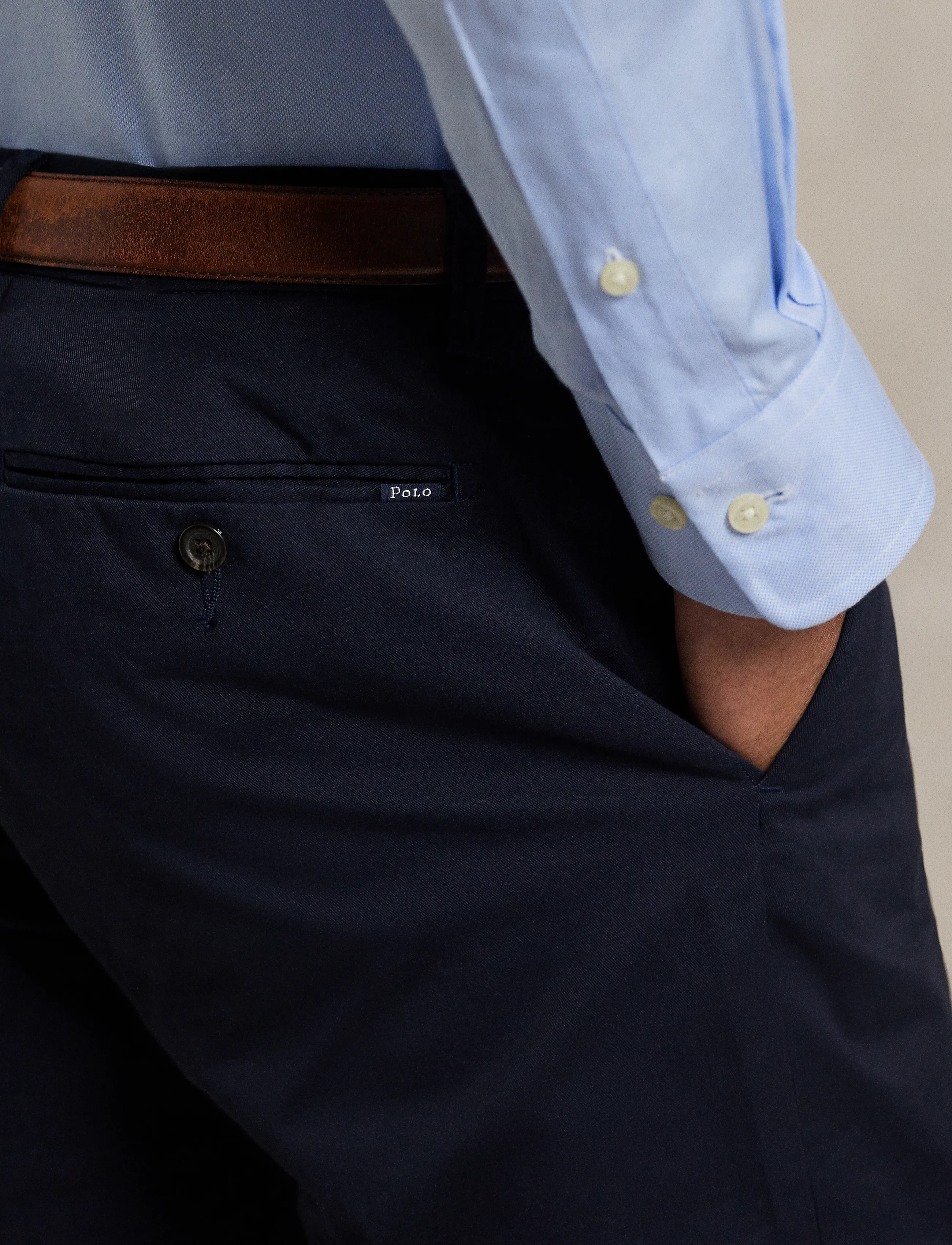 Polo Ralph Lauren - Stretch Slim Fit Chino Pant - chino püksid - aviator navy - 5