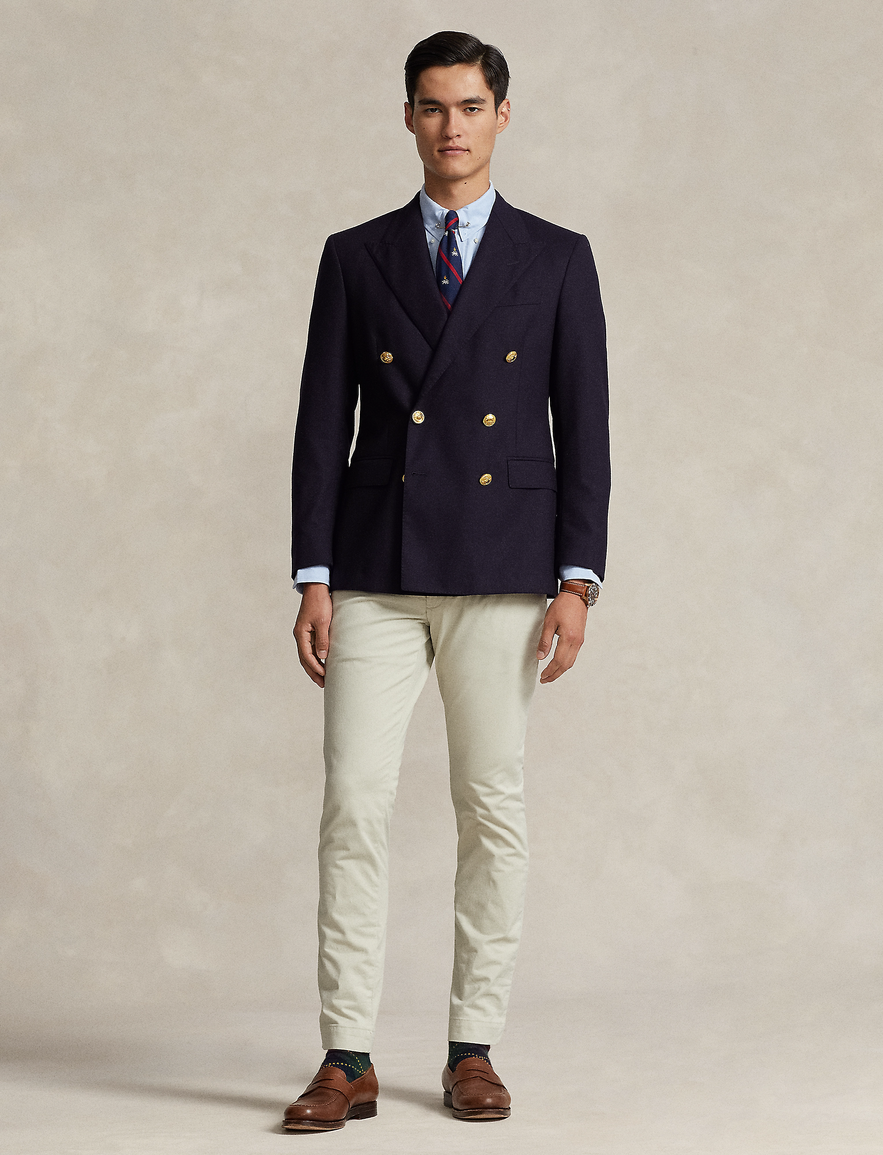 Polo Ralph Lauren Stretch Slim Fit Chino Pant - Hosen - BASIC SAND / cream