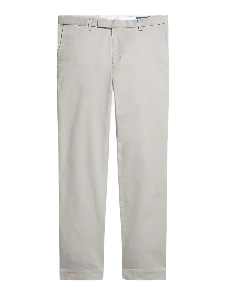 Polo Ralph Lauren - Stretch Slim Fit Chino Pant - chinos - grey fog - 1