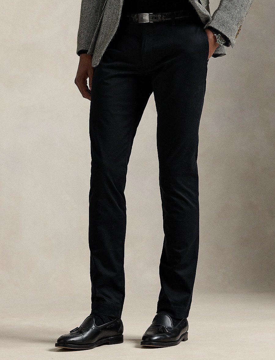 Polo Ralph Lauren - Stretch Slim Fit Chino Pant - chinos - polo black - 0