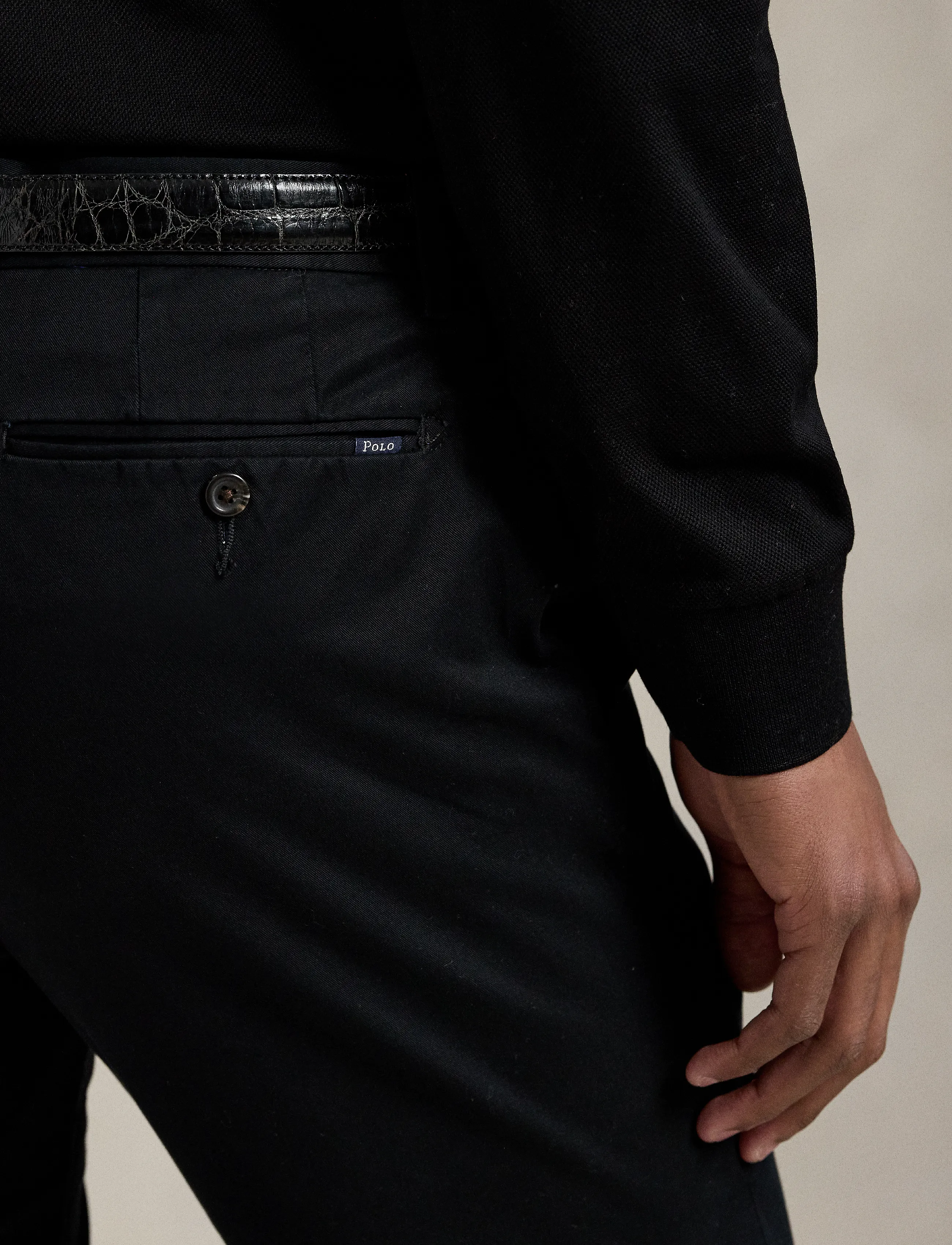 Polo Ralph Lauren - Stretch Slim Fit Chino Pant - chinos - polo black - 5