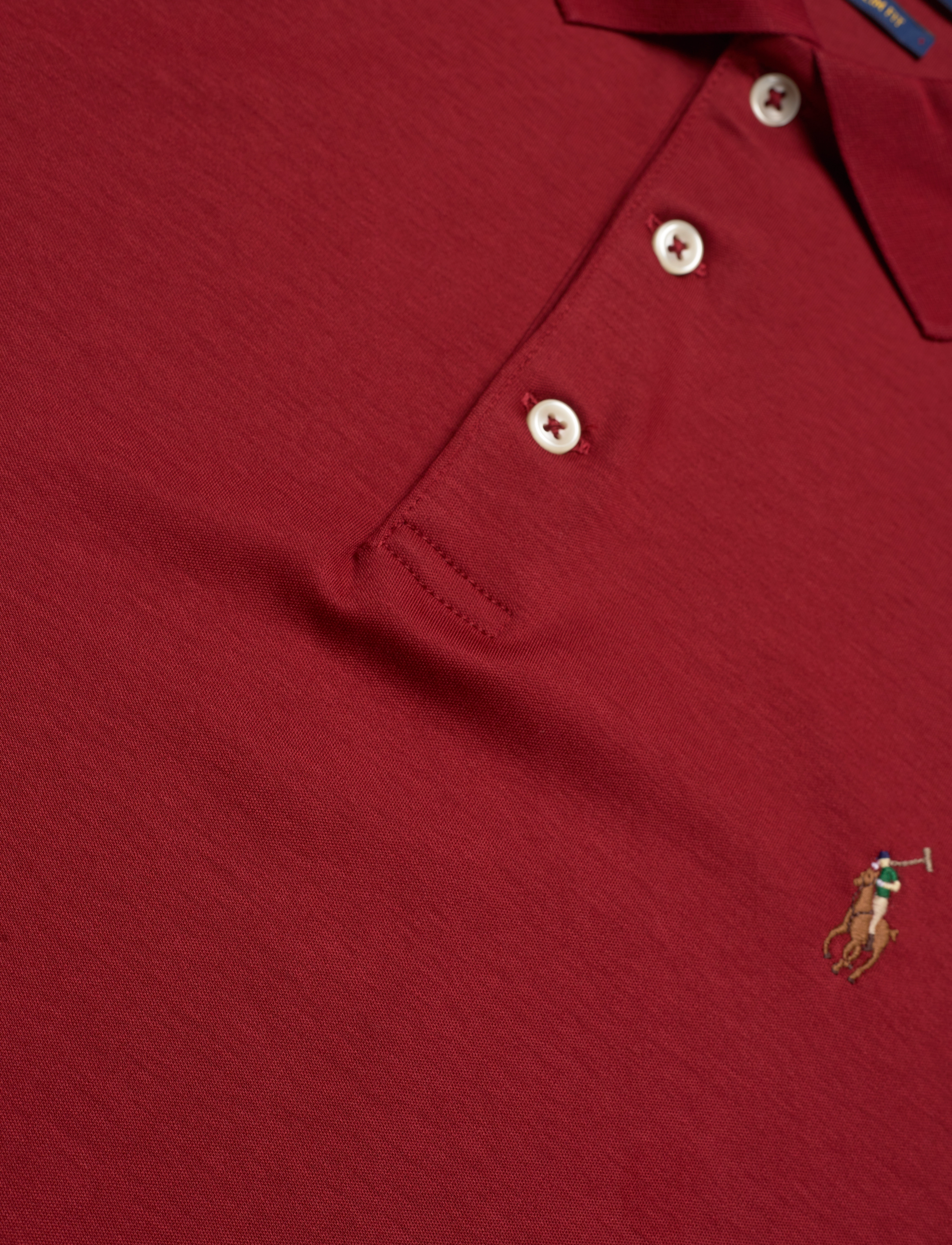 Polo Ralph Lauren - Slim Fit Soft Cotton Polo Shirt - holiday red - 3