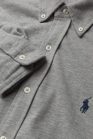Polo Ralph Lauren - Featherweight Mesh Shirt - oxford overhemden - andover heather - 4
