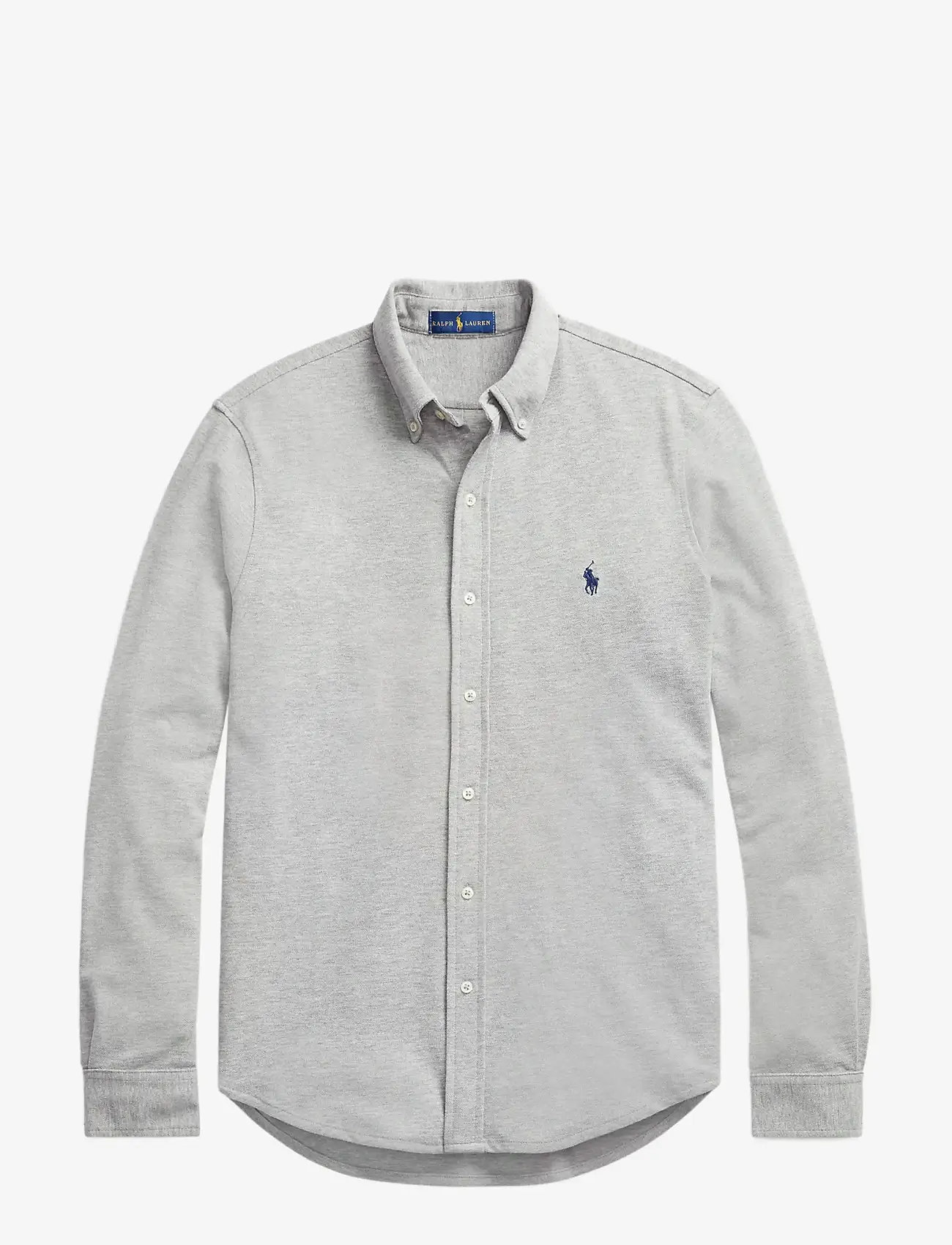 Polo Ralph Lauren - Featherweight Mesh Shirt - basic skjorter - andover heather - 1