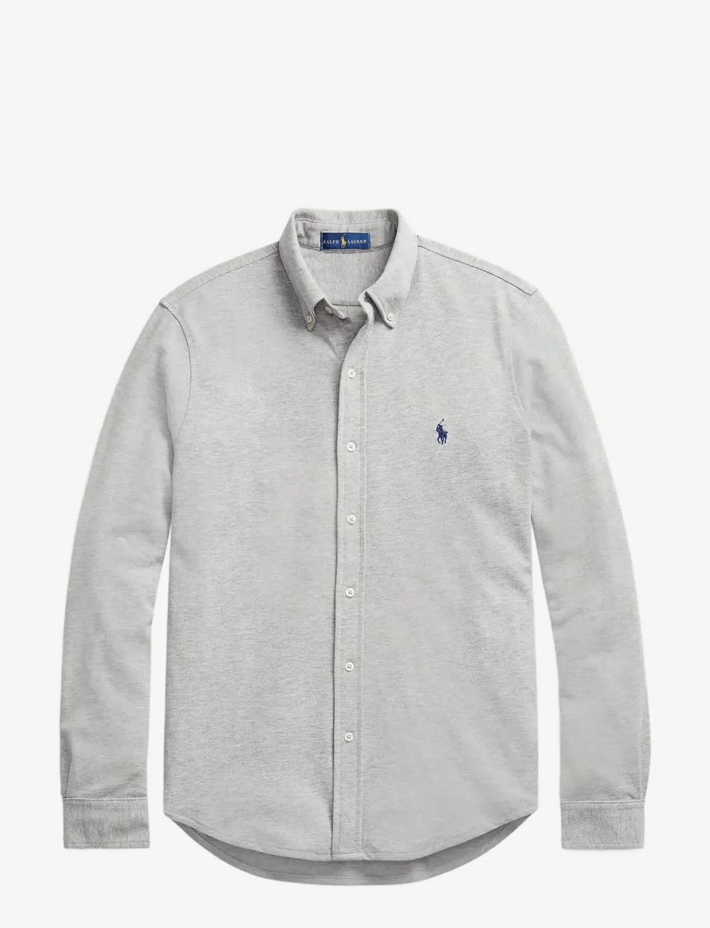 Polo Ralph Lauren - Featherweight Mesh Shirt - basic shirts - andover heather - 1