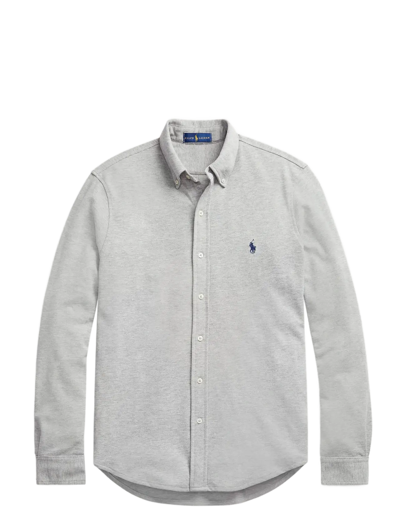 Polo Ralph Lauren - FEATHERWEIGHT MESH-LSL-KNT - oxford skjorter - andover heather - 1