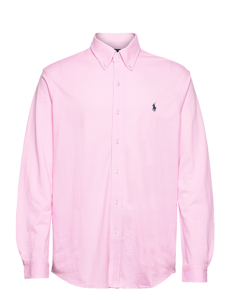 Polo Ralph Lauren - FEATHERWEIGHT MESH-LSL-KNT - oxford skjorter - carmel pink/c7952 - 1
