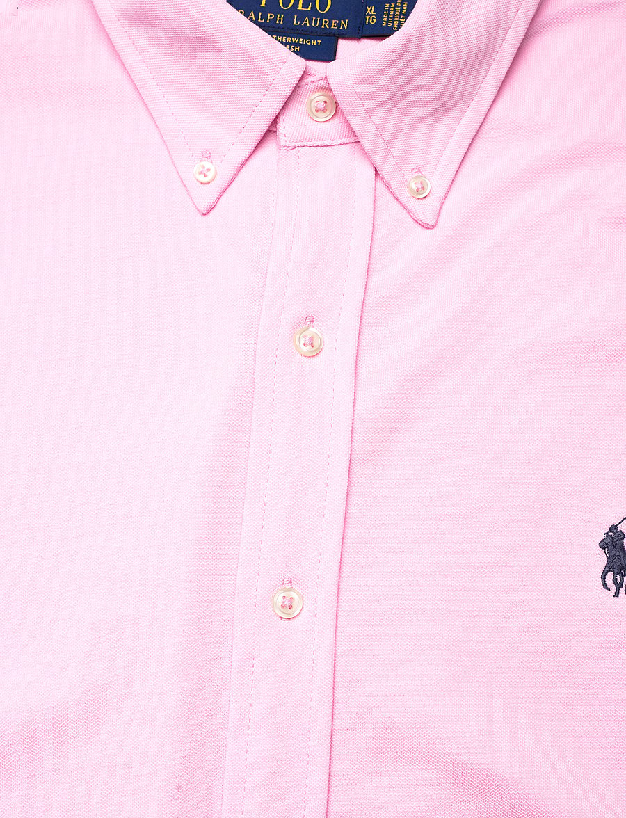 Polo Ralph Lauren - FEATHERWEIGHT MESH-LSL-KNT - oxford skjorter - carmel pink/c7952 - 3