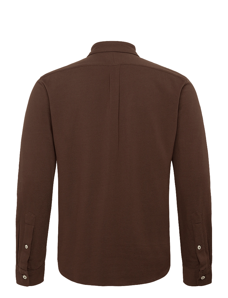 Polo Ralph Lauren - Featherweight Mesh Shirt - basic skjortor - dark beech/c8779 - 1