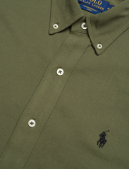 Polo Ralph Lauren - FEATHERWEIGHT MESH-LSL-KNT - oxford shirts - dark sage/c9760 - 3