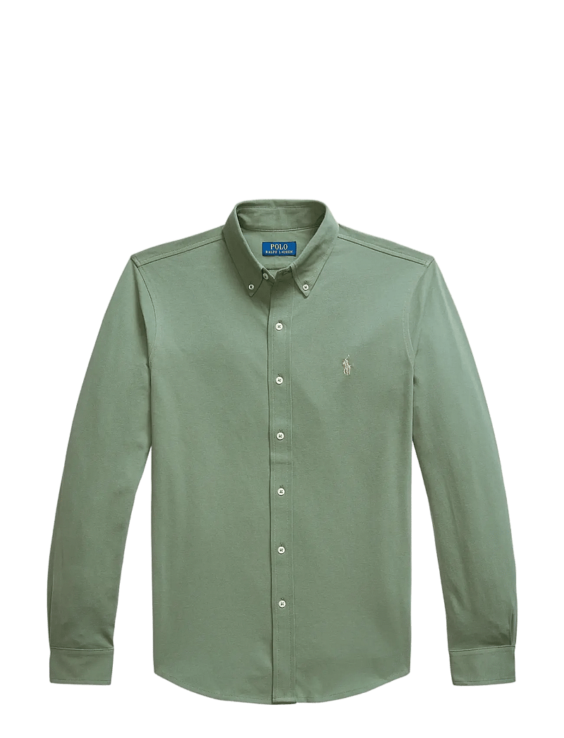 Polo Ralph Lauren - Featherweight Mesh Shirt - basic skjortor - fatigue/c8640 - 1