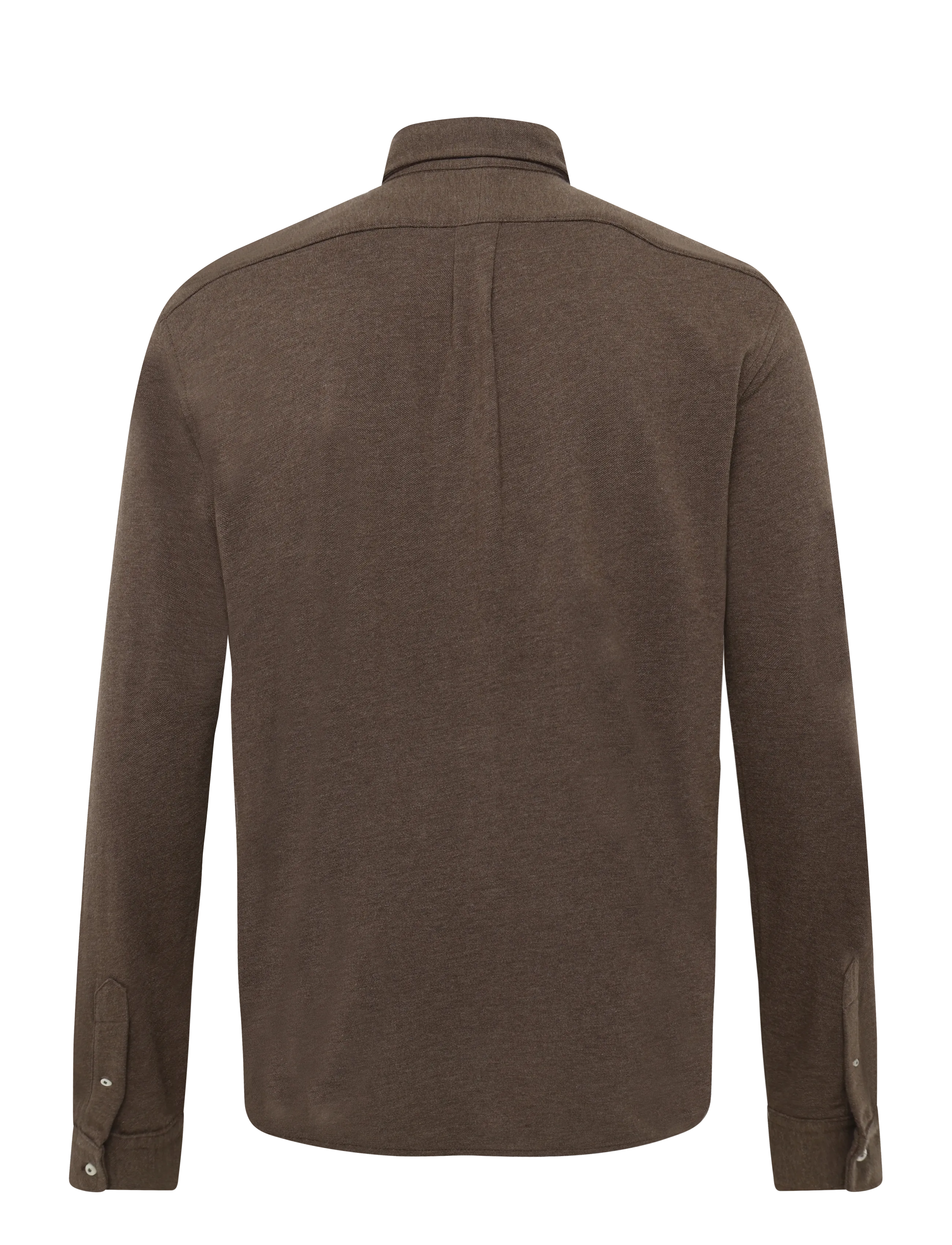 Polo Ralph Lauren - FEATHERWEIGHT MESH-LSL-KNT - oxford skjorter - nutmeg brown hthr - 2