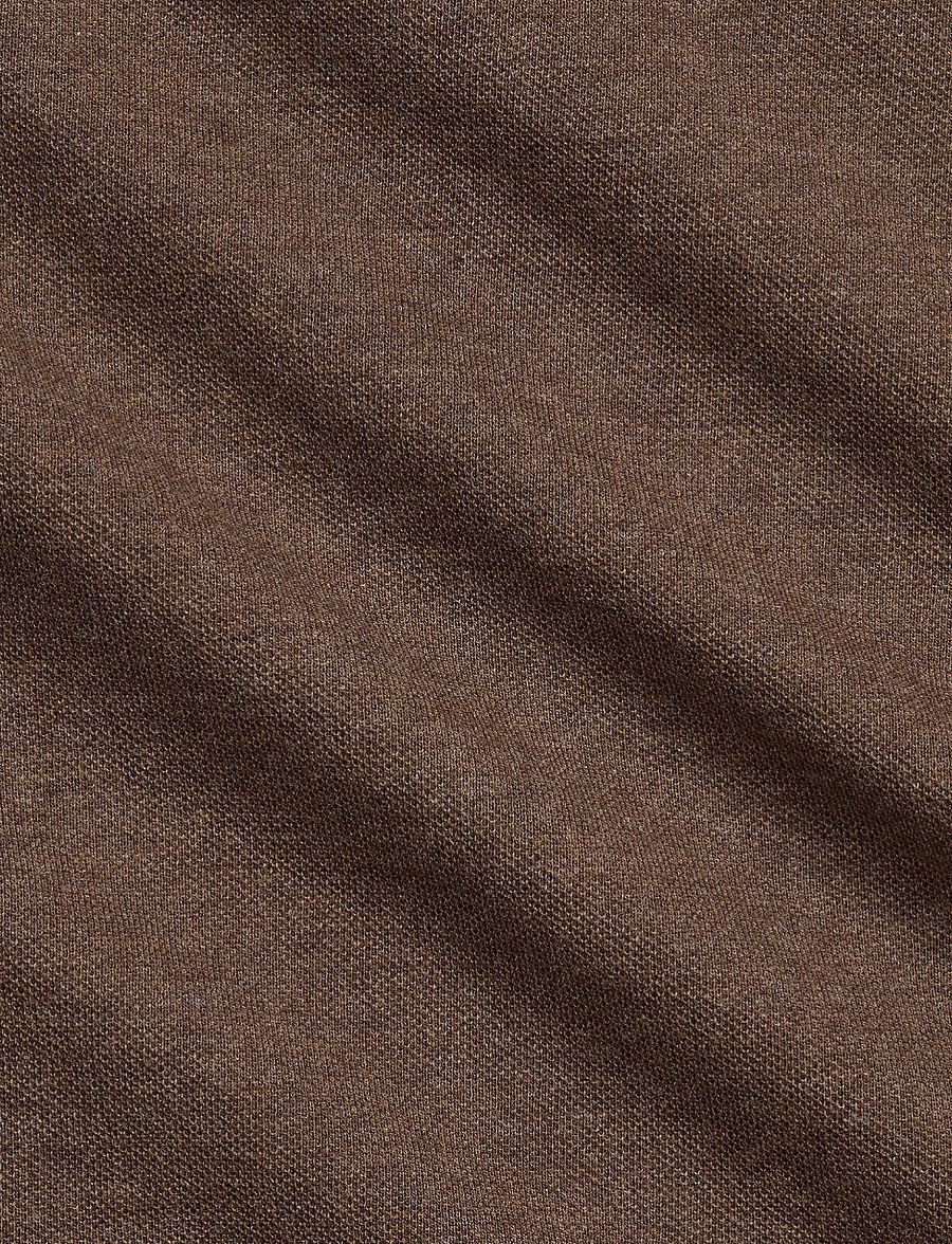 Polo Ralph Lauren - Featherweight Mesh Shirt - oxford-skjortor - nutmeg brown hthr - 5