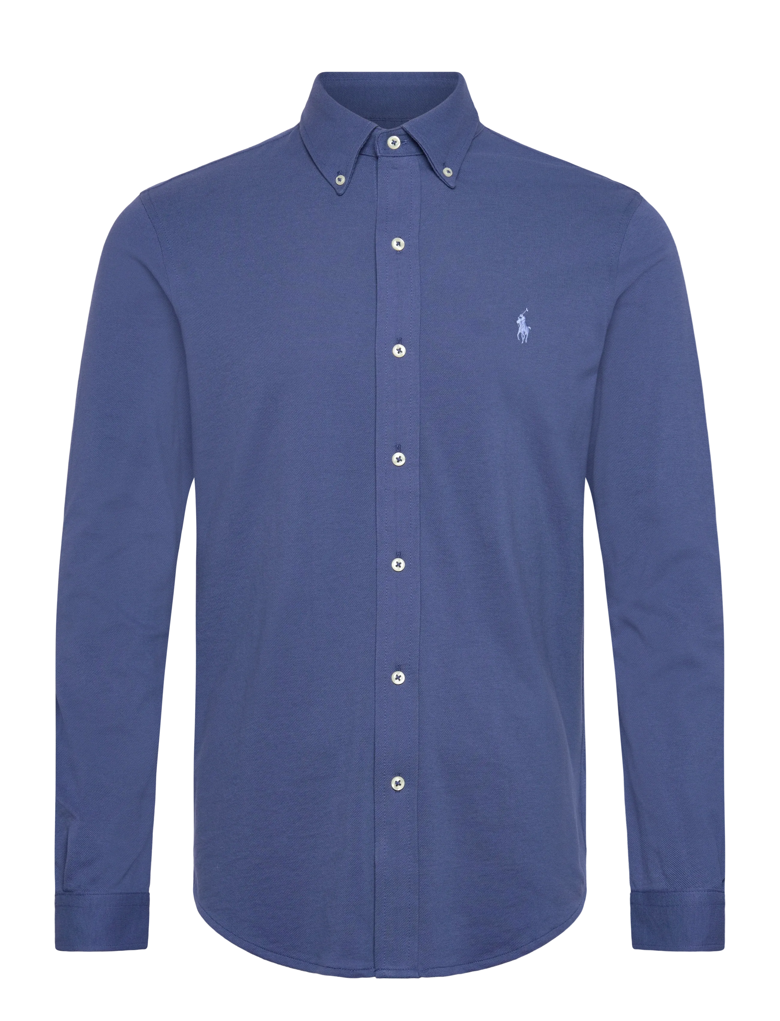 Polo Ralph Lauren Featherweight Mesh Shirt - Skjorter - OLD ROYAL/C7398 / blue