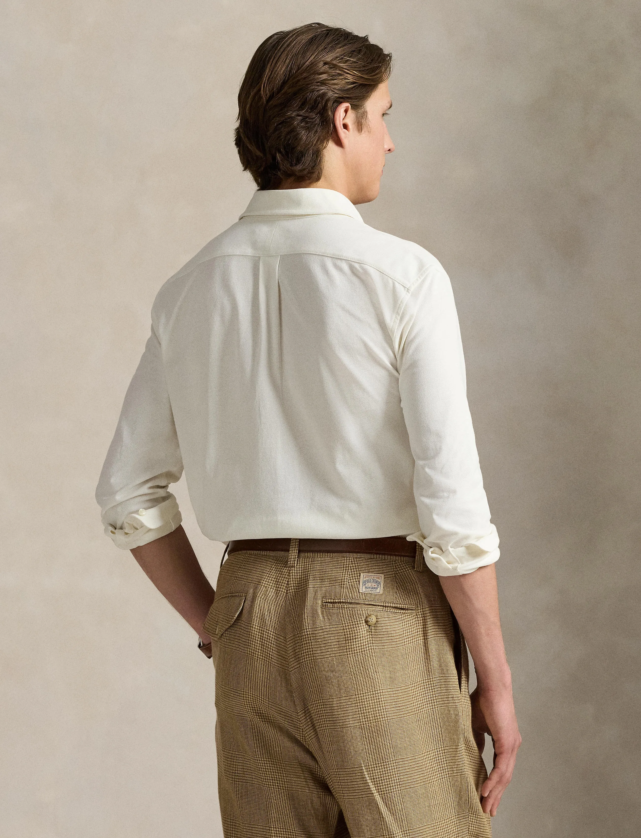 Polo Ralph Lauren - Featherweight Mesh Shirt - pale cream/c8640 - 2