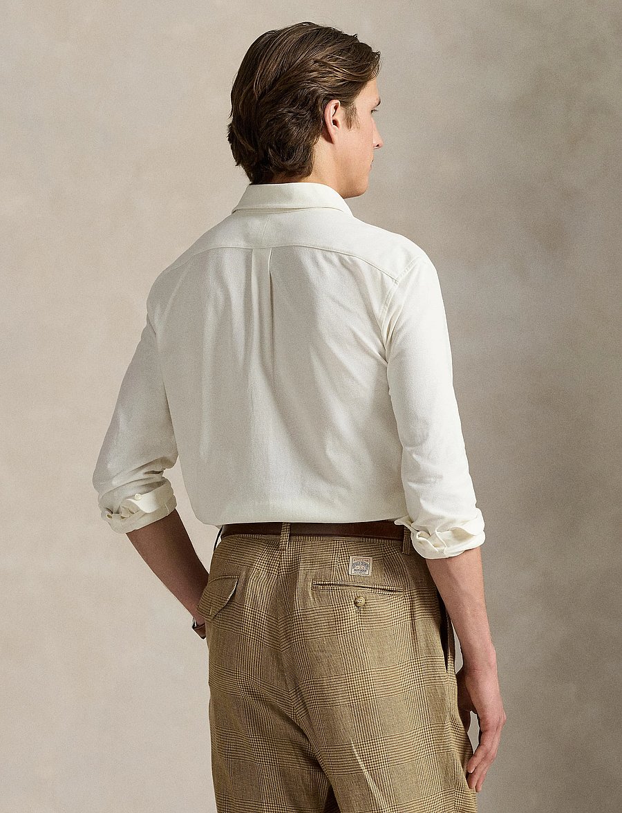 Polo Ralph Lauren - Featherweight Mesh Shirt - pale cream/c8640 - 2