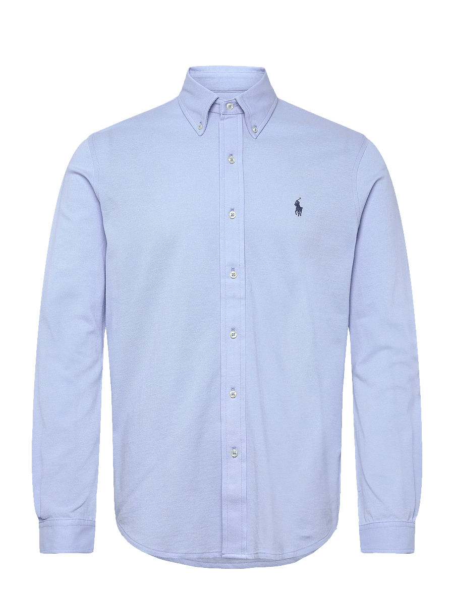 Polo Ralph Lauren - Featherweight Mesh Shirt - pebble blue/c7952 - 0