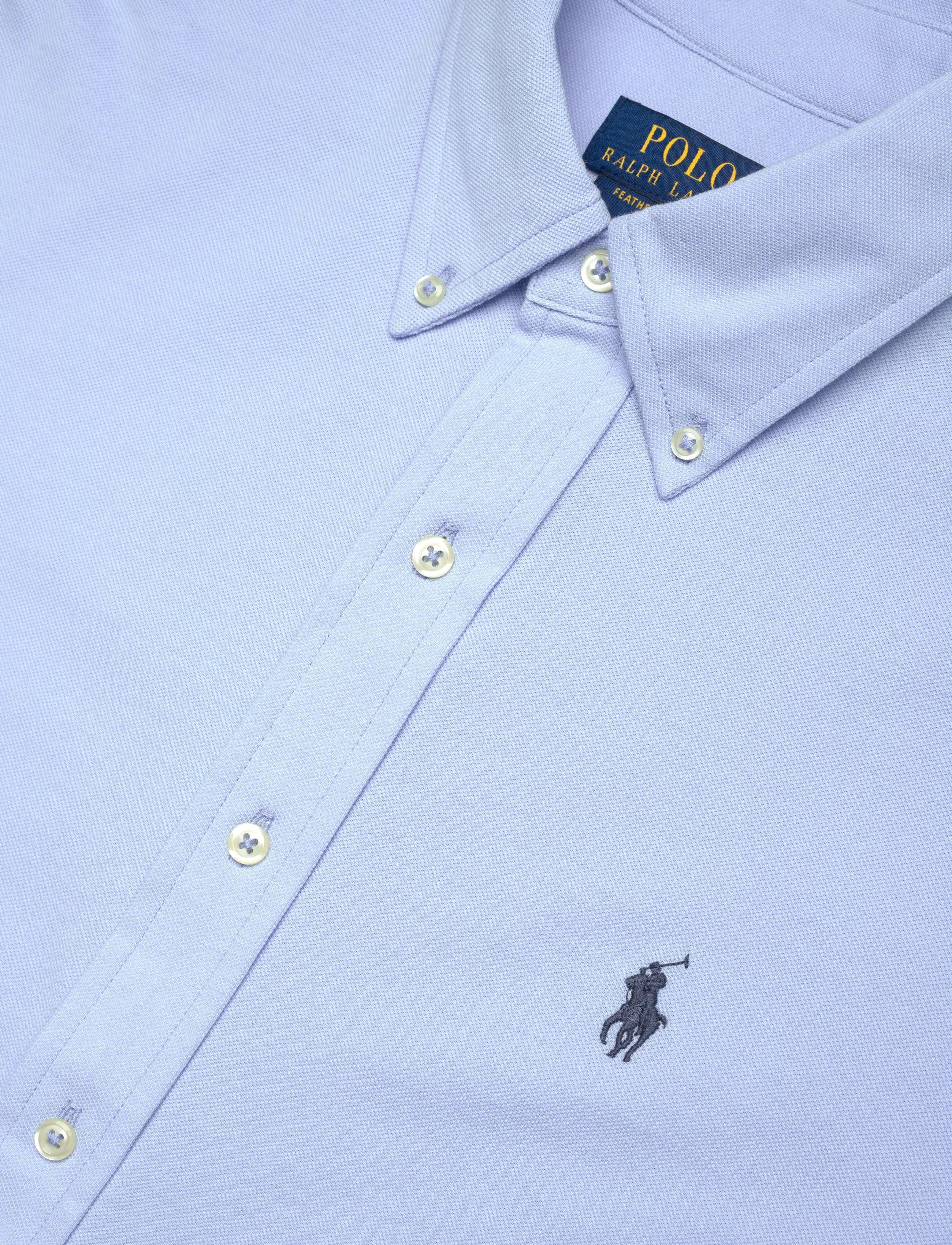 Polo Ralph Lauren - Featherweight Mesh Shirt - pebble blue/c7952 - 3