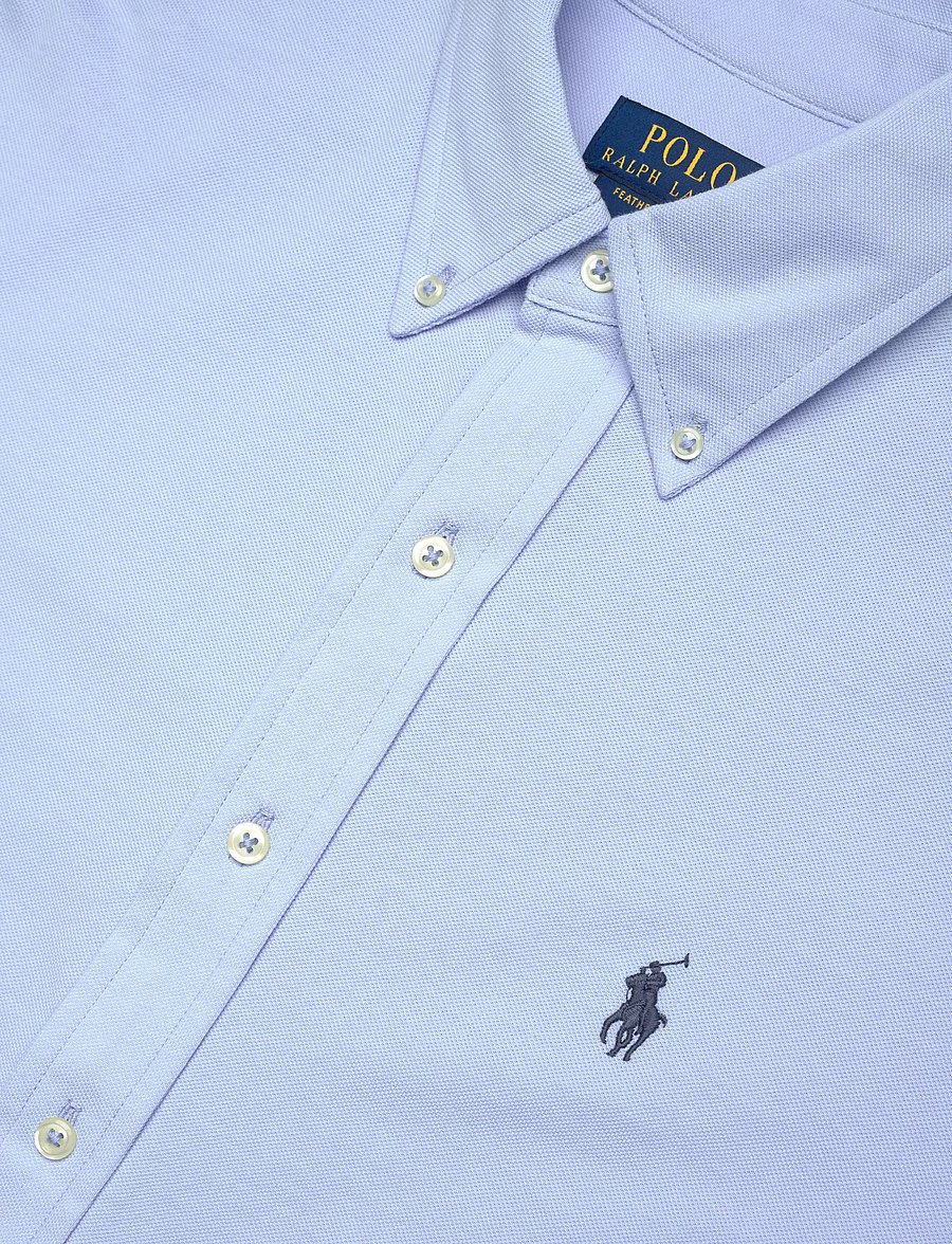 Polo Ralph Lauren - Featherweight Mesh Shirt - pebble blue/c7952 - 3