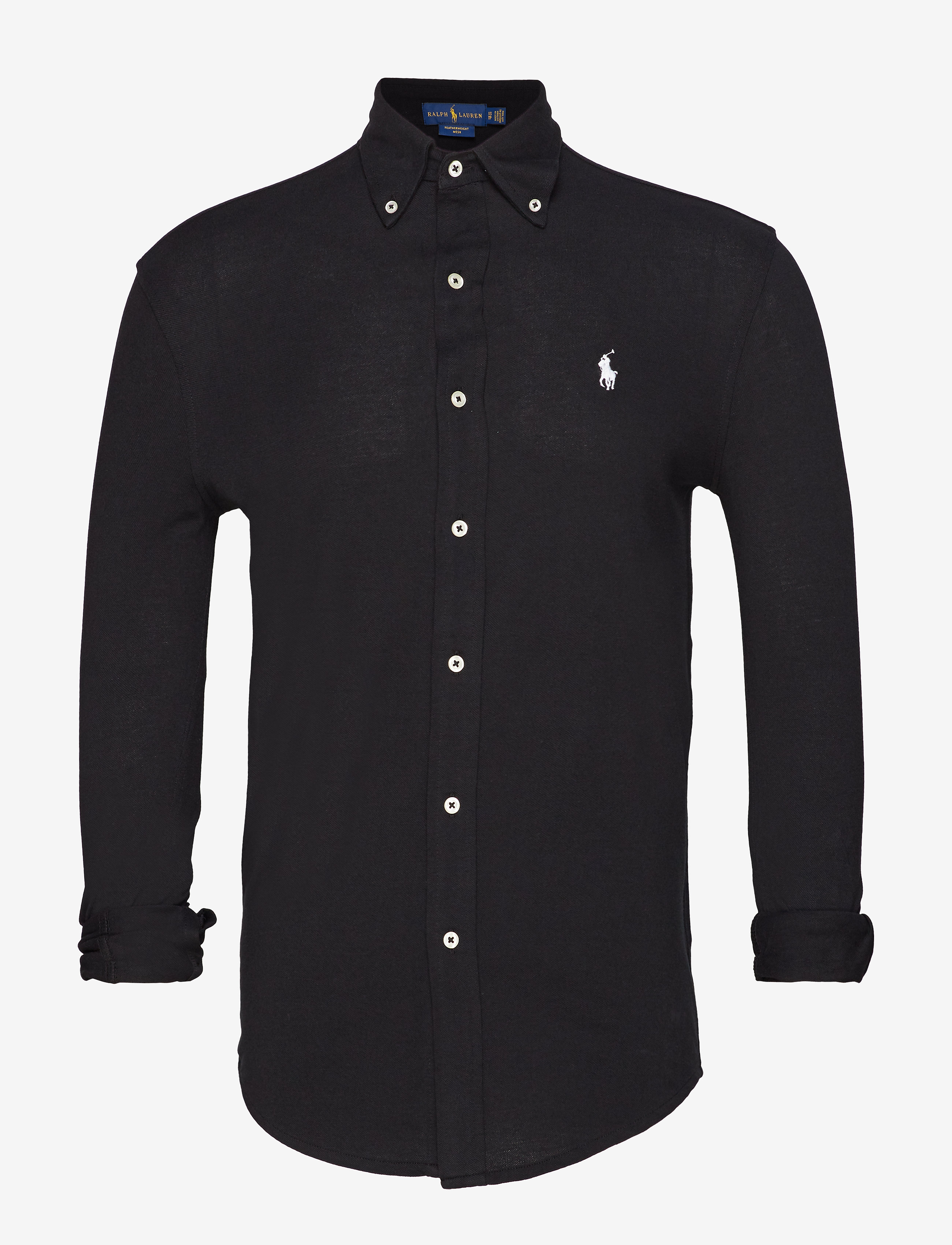 Polo Ralph Lauren Featherweight Mesh Shirt - Casual skjorter - POLO BLACK / black