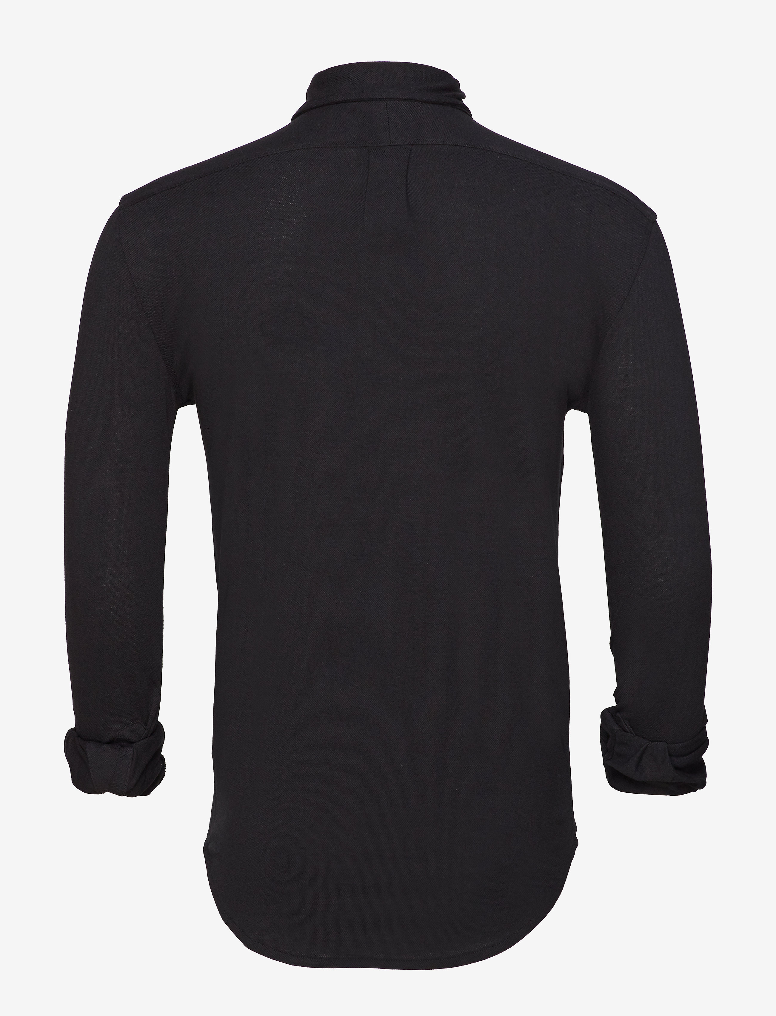 Polo Ralph Lauren - FEATHERWEIGHT MESH-LSL-KNT - oxford-hemden - polo black - 1