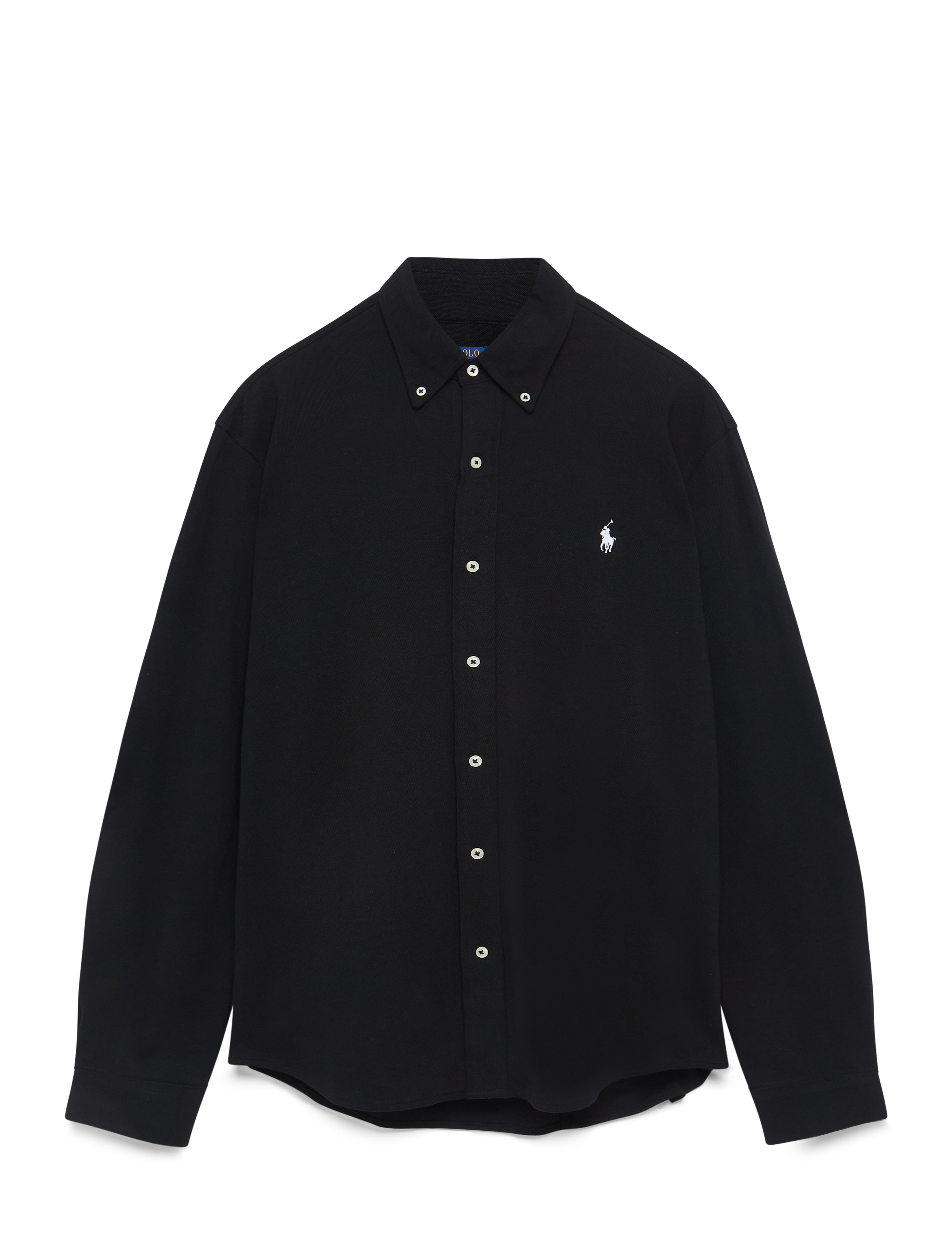 Polo Ralph Lauren Featherweight Mesh Shirt - Tøj - POLO BLACK/C1730 / black