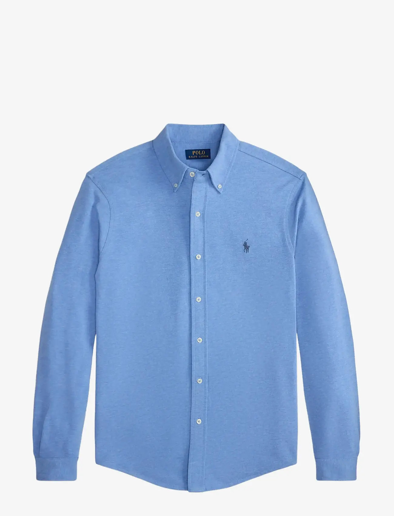 Polo Ralph Lauren - Featherweight Mesh Shirt - basic skjortor - soft royal heathe - 1