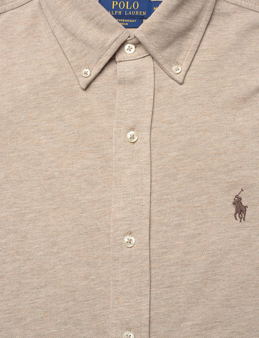 Polo Ralph Lauren - Featherweight Mesh Shirt - tuscan beige heat - 2