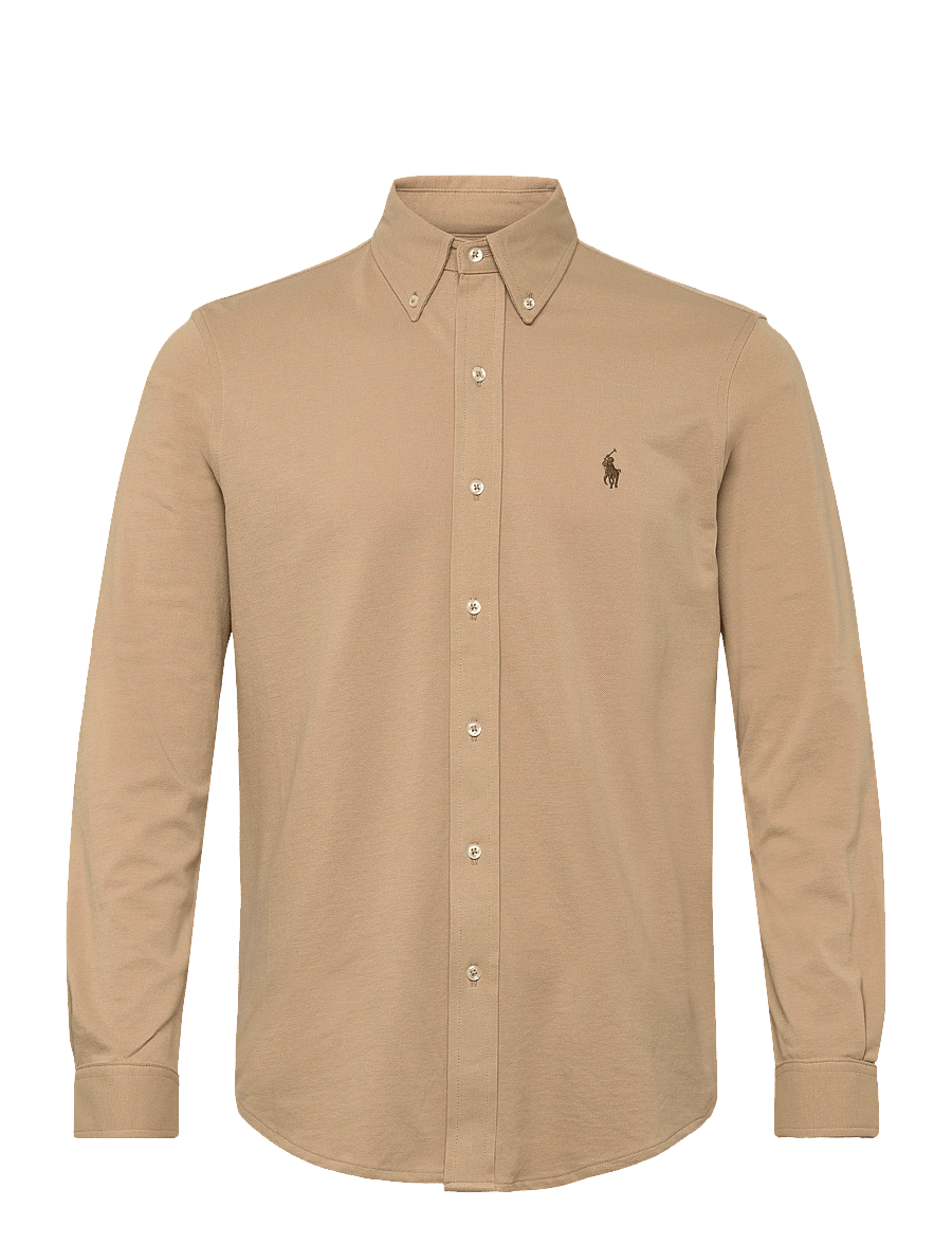 Polo Ralph Lauren - Featherweight Mesh Shirt - oxford-hemden - vintage khaki/c88 - 0