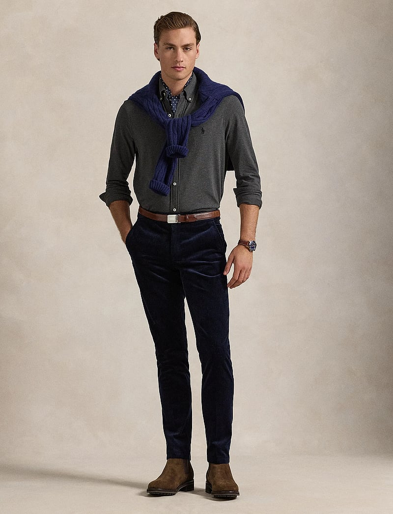 Polo Ralph Lauren - Featherweight Mesh Shirt - oxford skjorter - windsor heather/c - 0