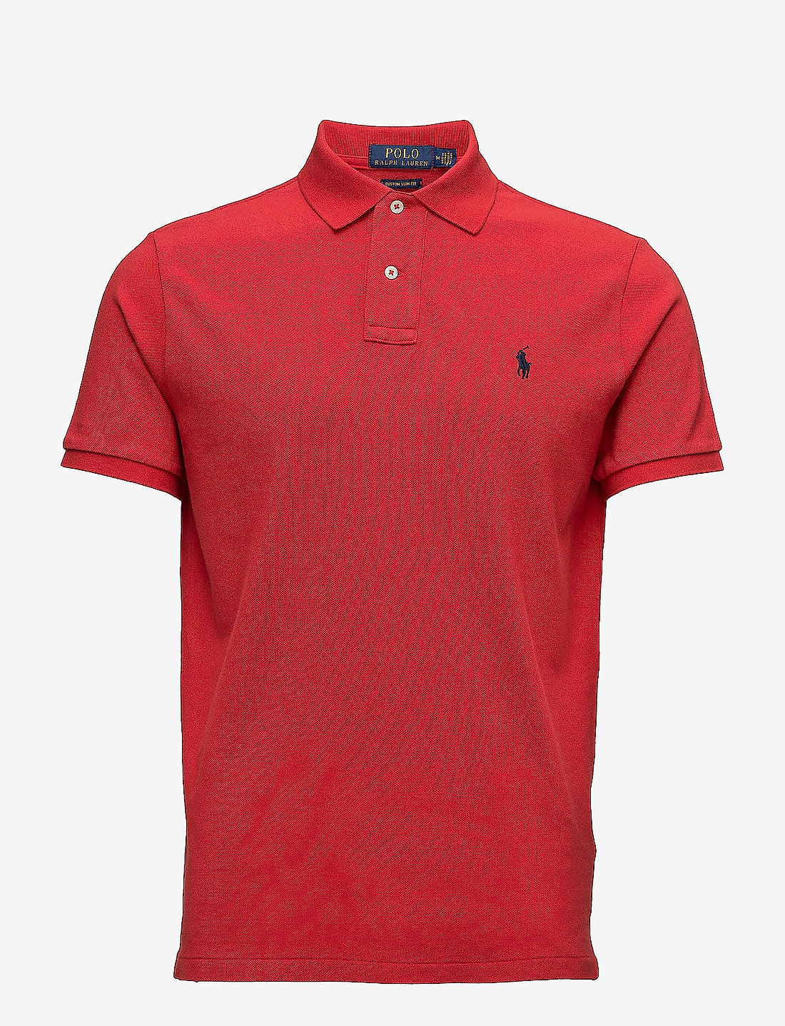 Polo custom slim fit top mesh polo
