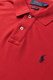 Polo Ralph Lauren - Custom Slim Fit Mesh Polo Shirt - rl2000 red - 6