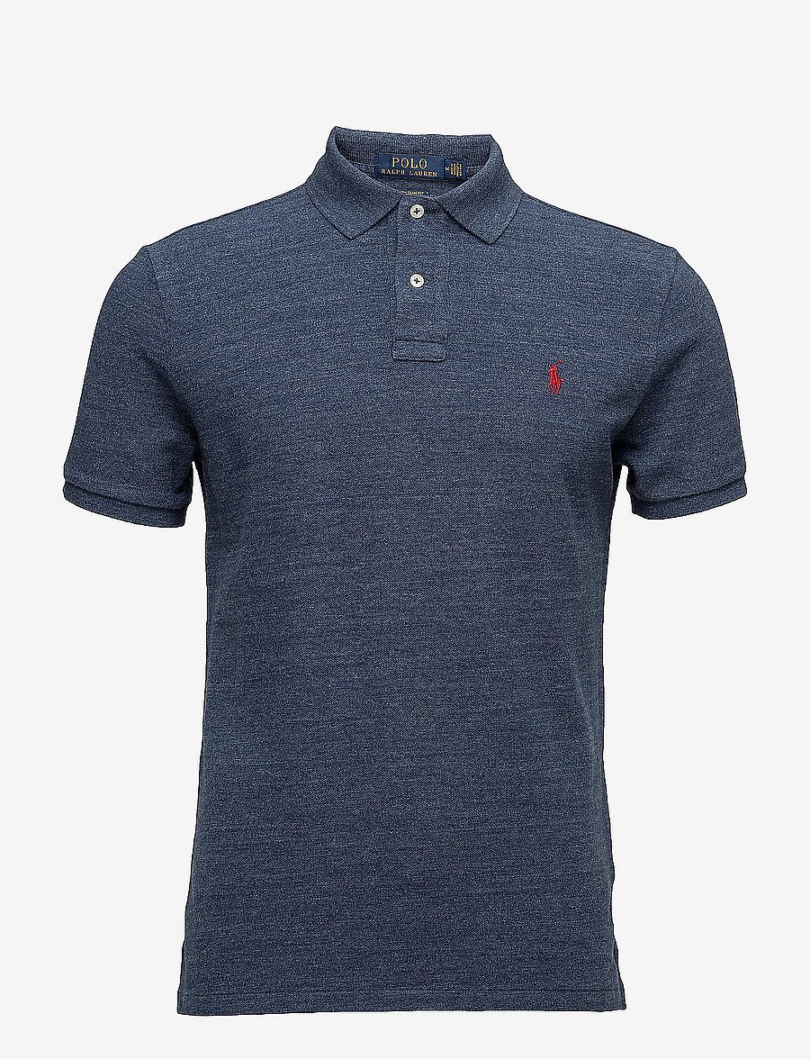 Polo Ralph Lauren - The Iconic Custom Slim Fit Mesh Polo - kurzärmelig - classic royal hea - 1